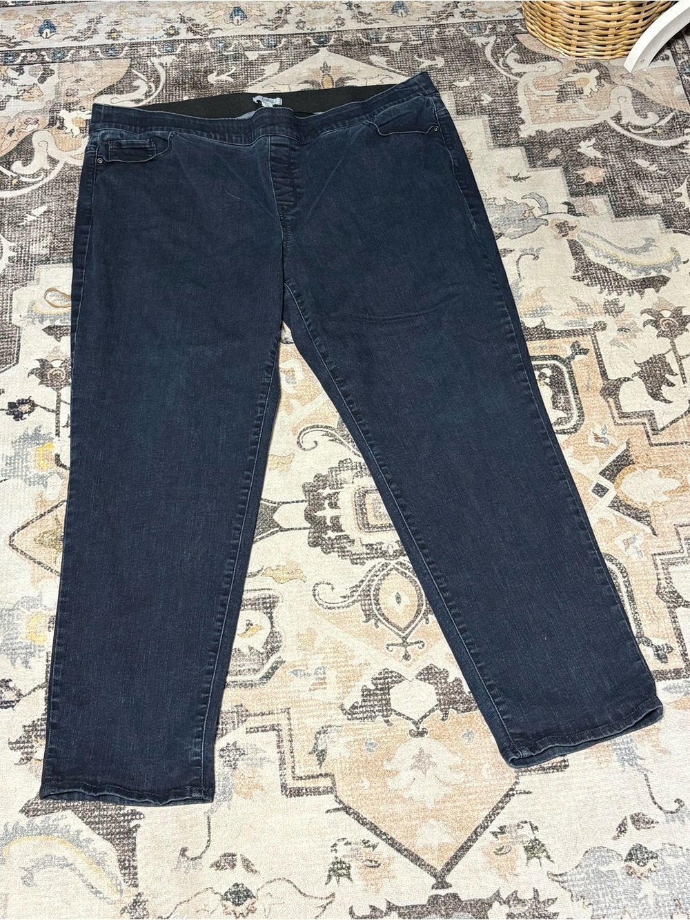 Women’s Croft & Barrow Dark Blue Stretch Jeans